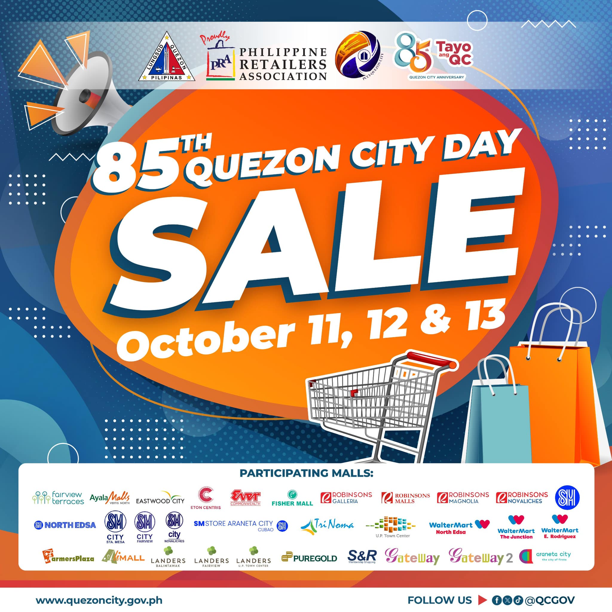 85th Quezon City Day Sale